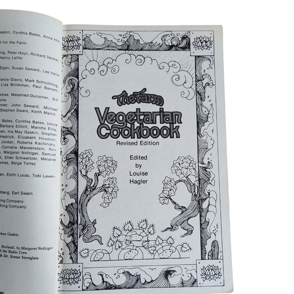 The Farm Vegetarian Cookbook Vintage 1970s - Picture 2 of 10